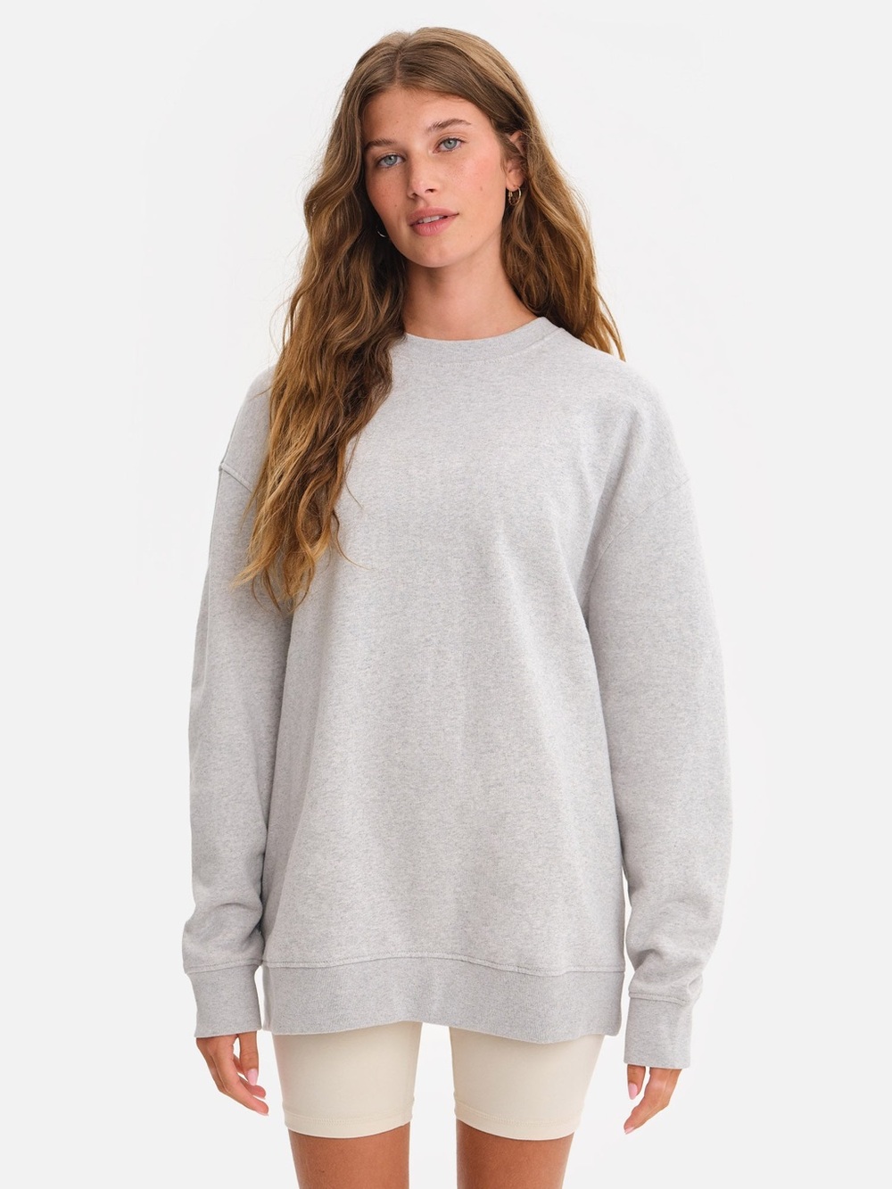 Like-New MATE the Label Organic Fleece Oversized Sweatshirt